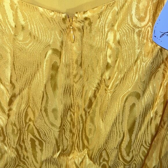 RONNY KOBO FOR FREE PEOPLE MARISSA MINI DRESS IN LEMON NWT MEDIUM - Picture 10 of 15